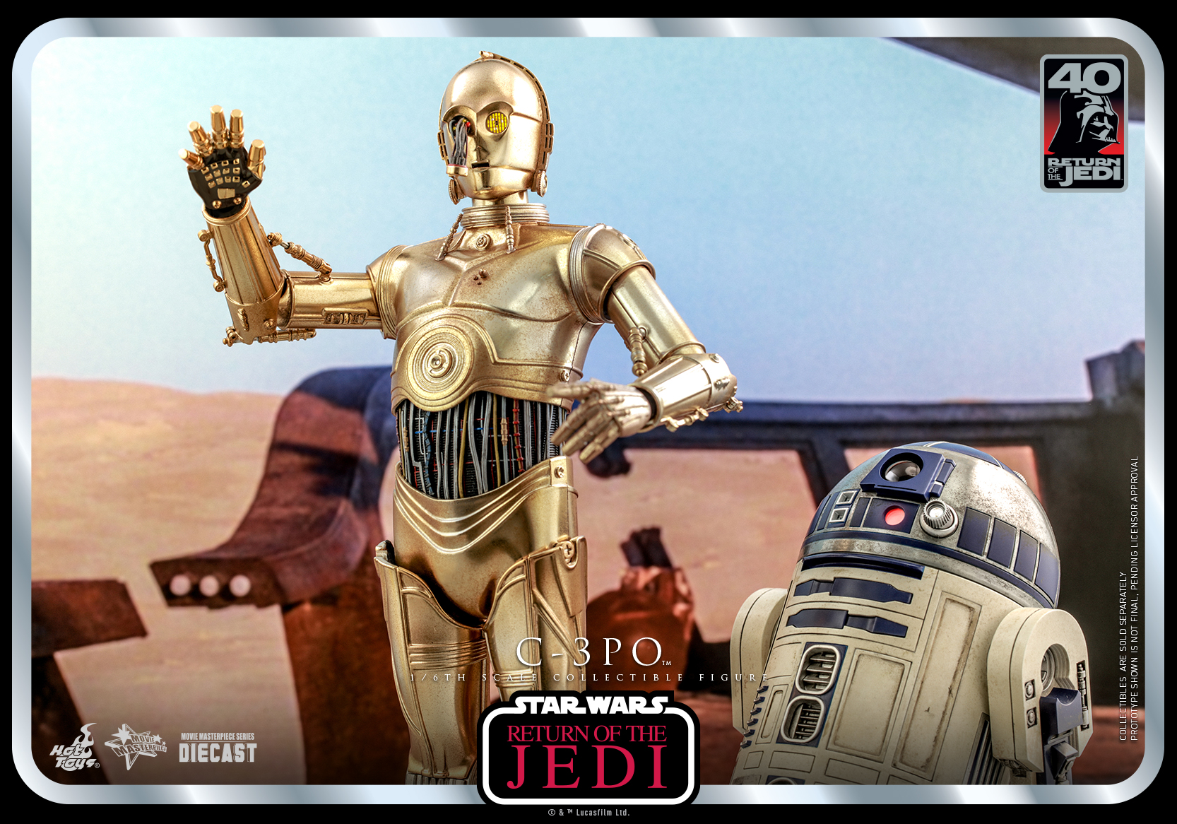 Hot Toys MMS701D56 1/6 Star Wars Episode VI: Return of the Jedi™ - C-3PO™