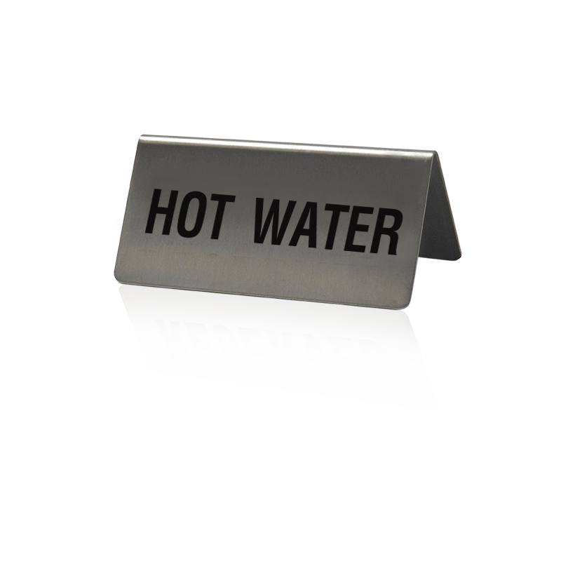 Hot Water Sign 1617-003