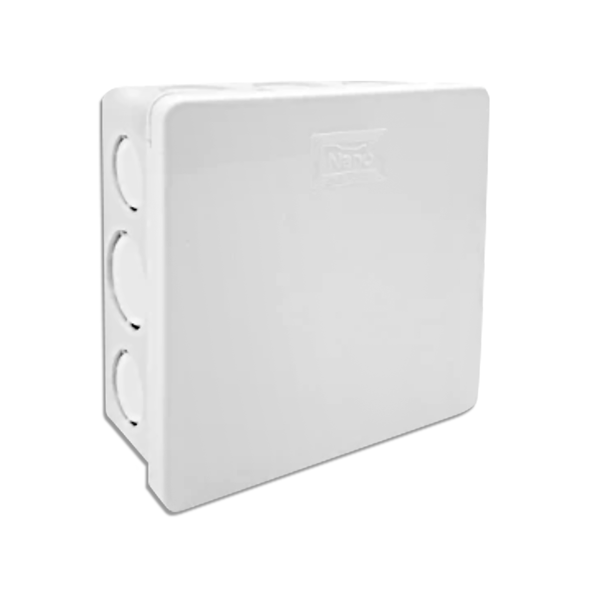 กล่องพักสายแบบมิล NANO 4x4" สีขาว NANO-44M (30 ชิ้น / กล่อง)