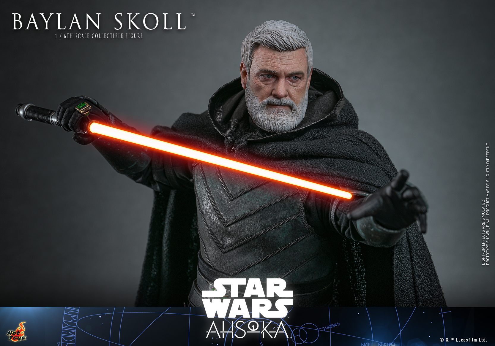 Hot Toys TMS125 1/6 Star Wars: Ahsoka™ - Baylan Skoll™