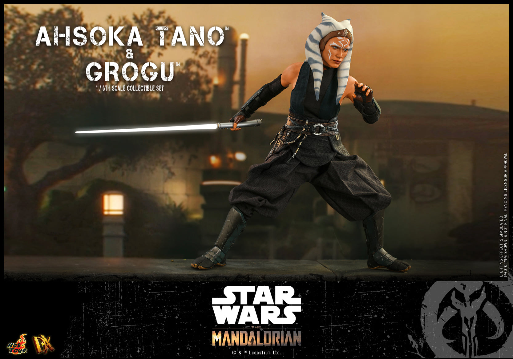 Hot Toys DX21 1/6 Star Wars™: The Mandalorian™ - Ahsoka Tano & Grogu™