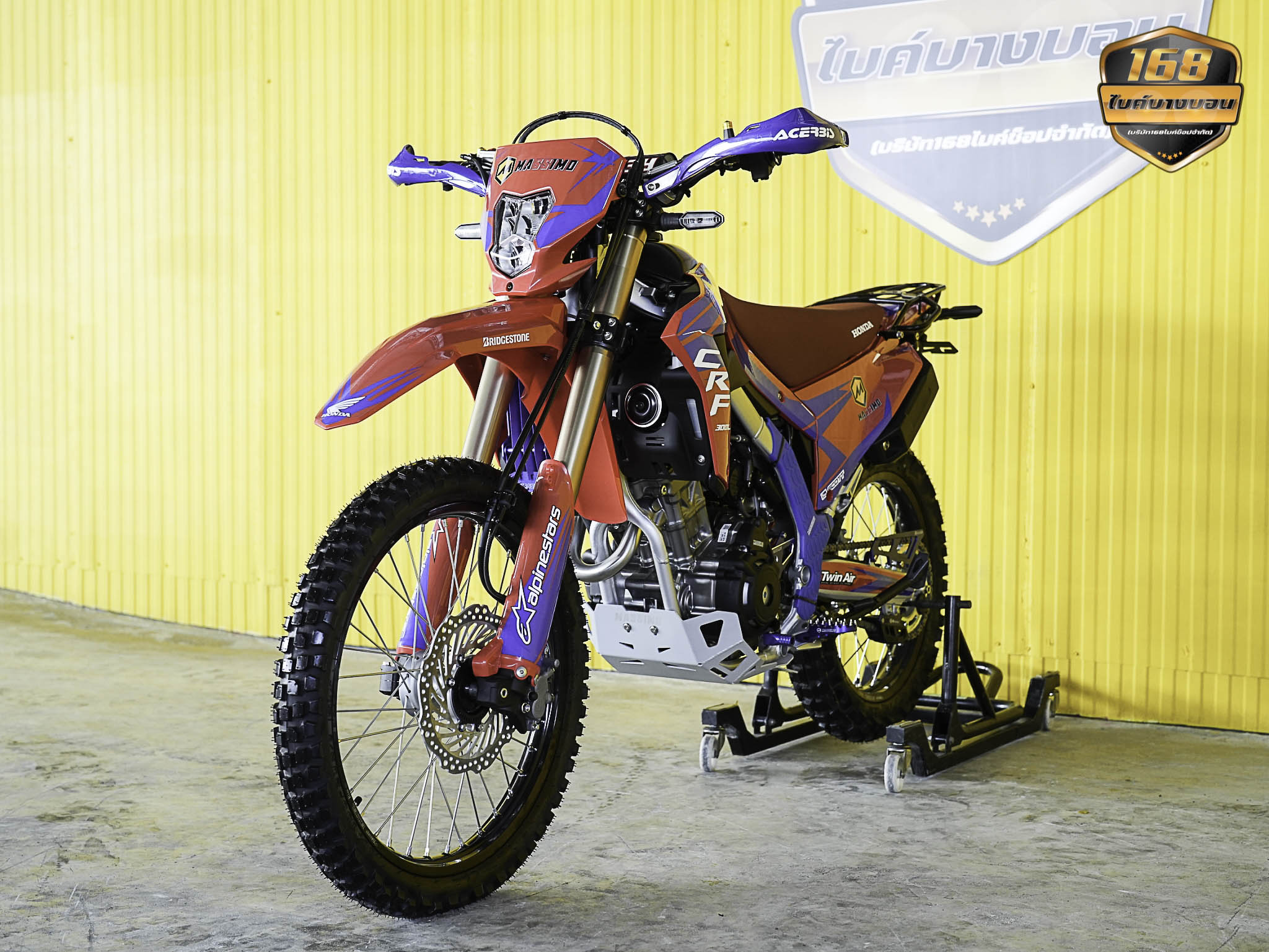 NEW Honda CRF300 L 2025 (รถป้ายเเดงเเต่งให้ครบ สด-ผ่อน )