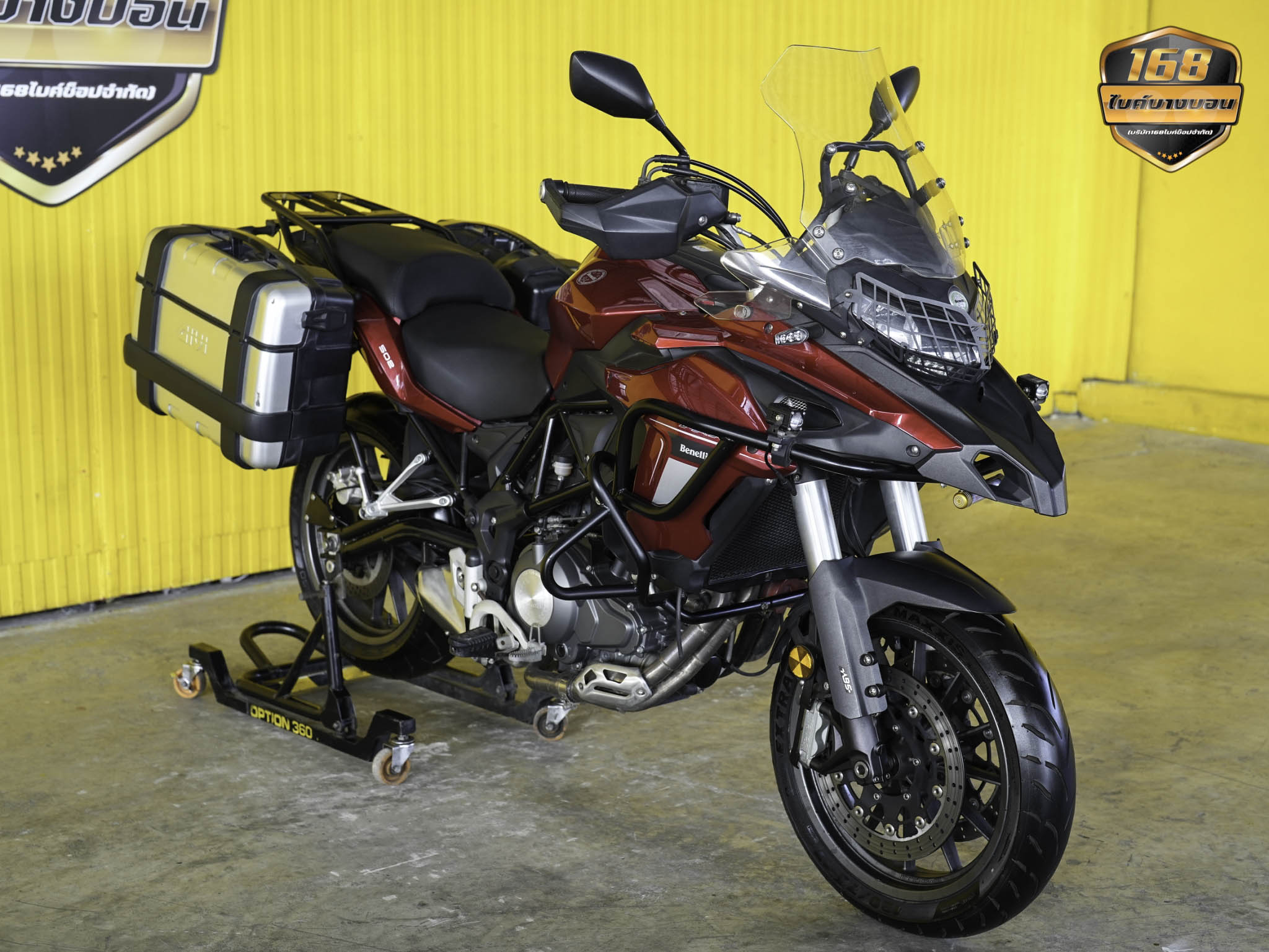 Benelli TRK 502 ปี 2018 ใช้ดาวห์เริ่มต้นที่ 19,000 บ.