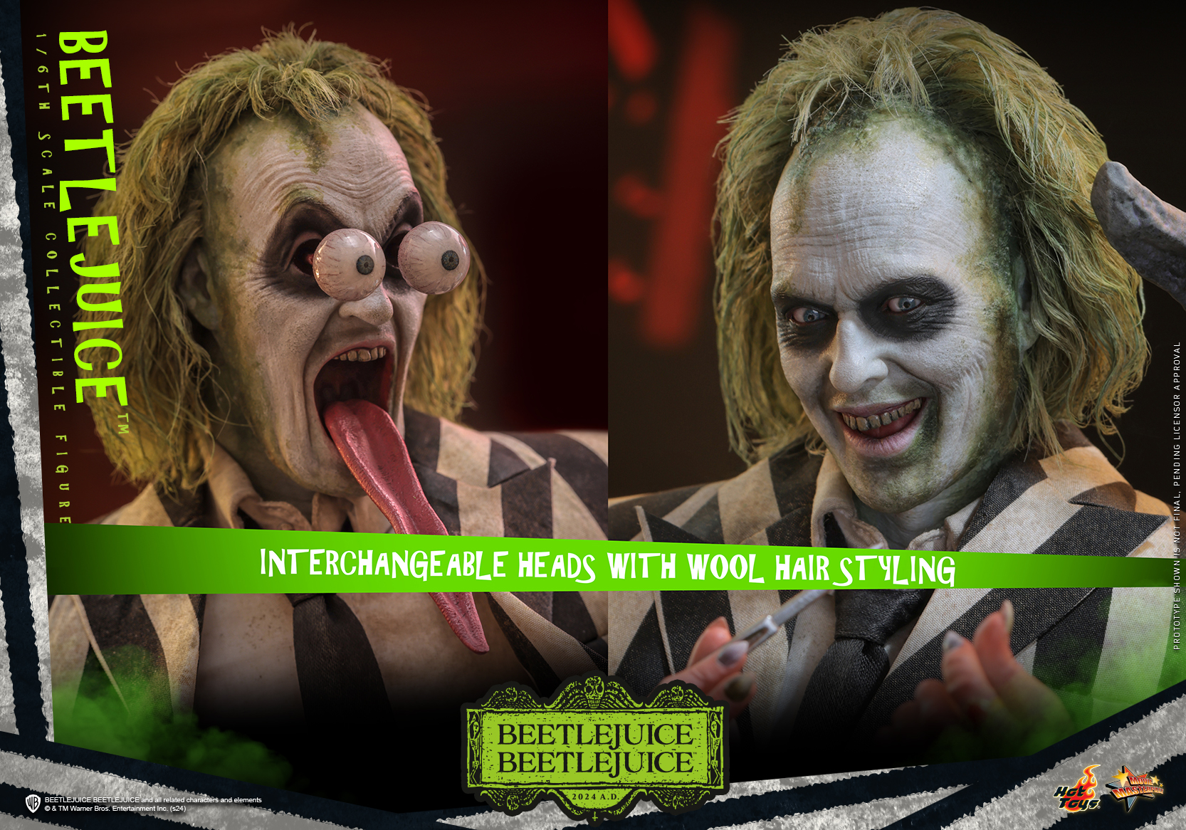Hot Toys MMS767 Beetlejuice Beetlejuice - Beetlejuice