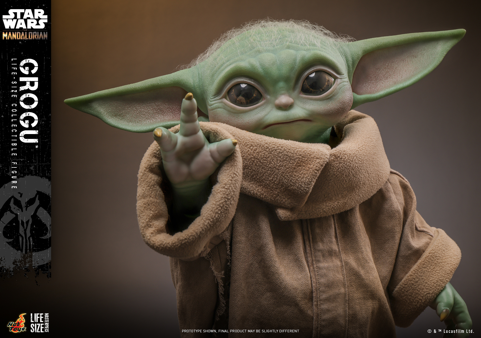 Hot Toys LMS015 The Mandalorian - Grogu (Life-Size)