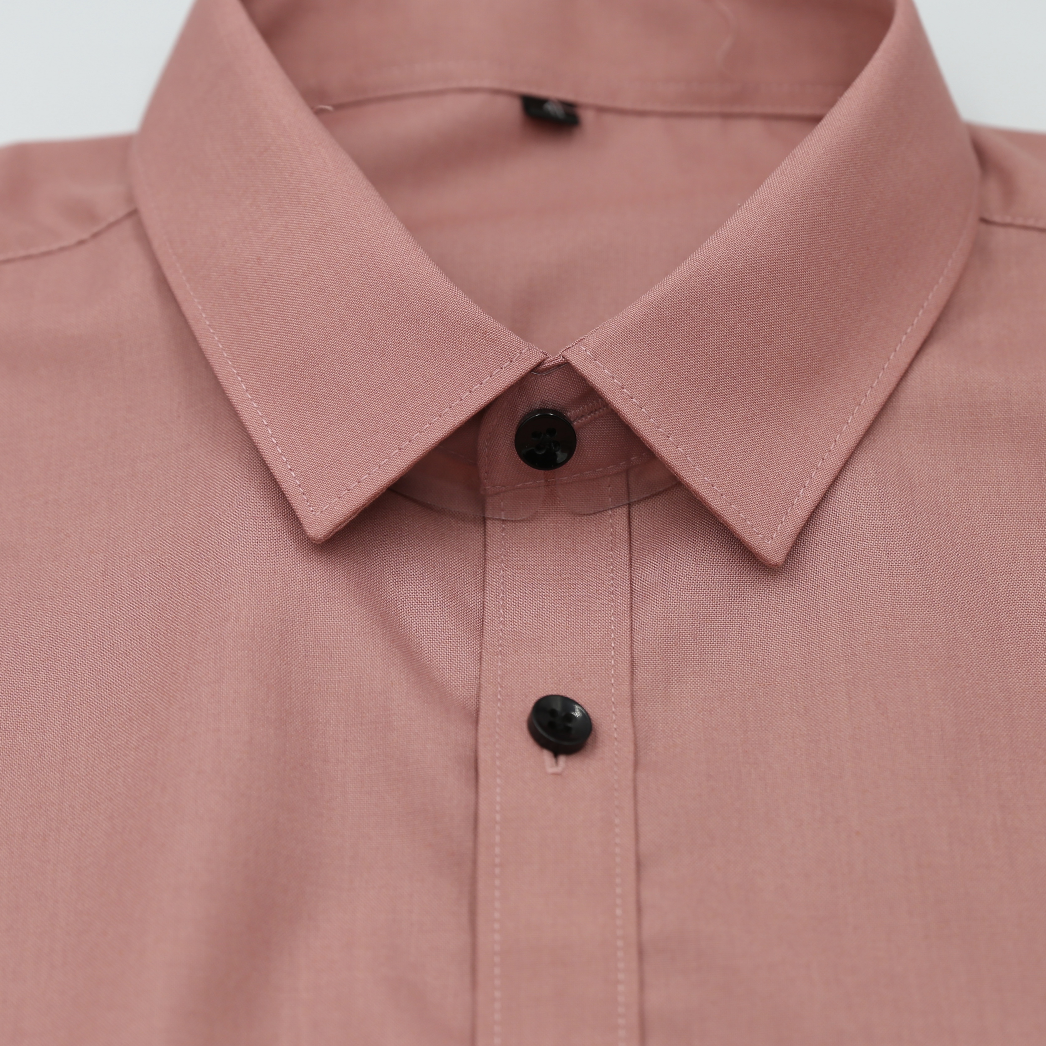 เสื้อเชิ้ต สีชมพูพาสเทล Pastel Pink (Standard Collar)