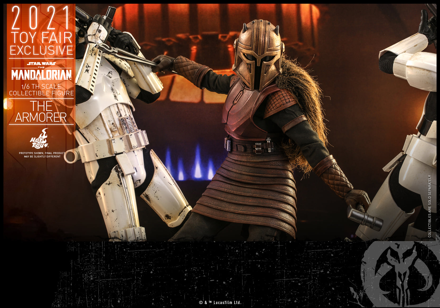 Hot Toys TMS044 16 Star Wars The Mandalorian™ - The Armorer™ [Toy Fair Exclusive 2021]