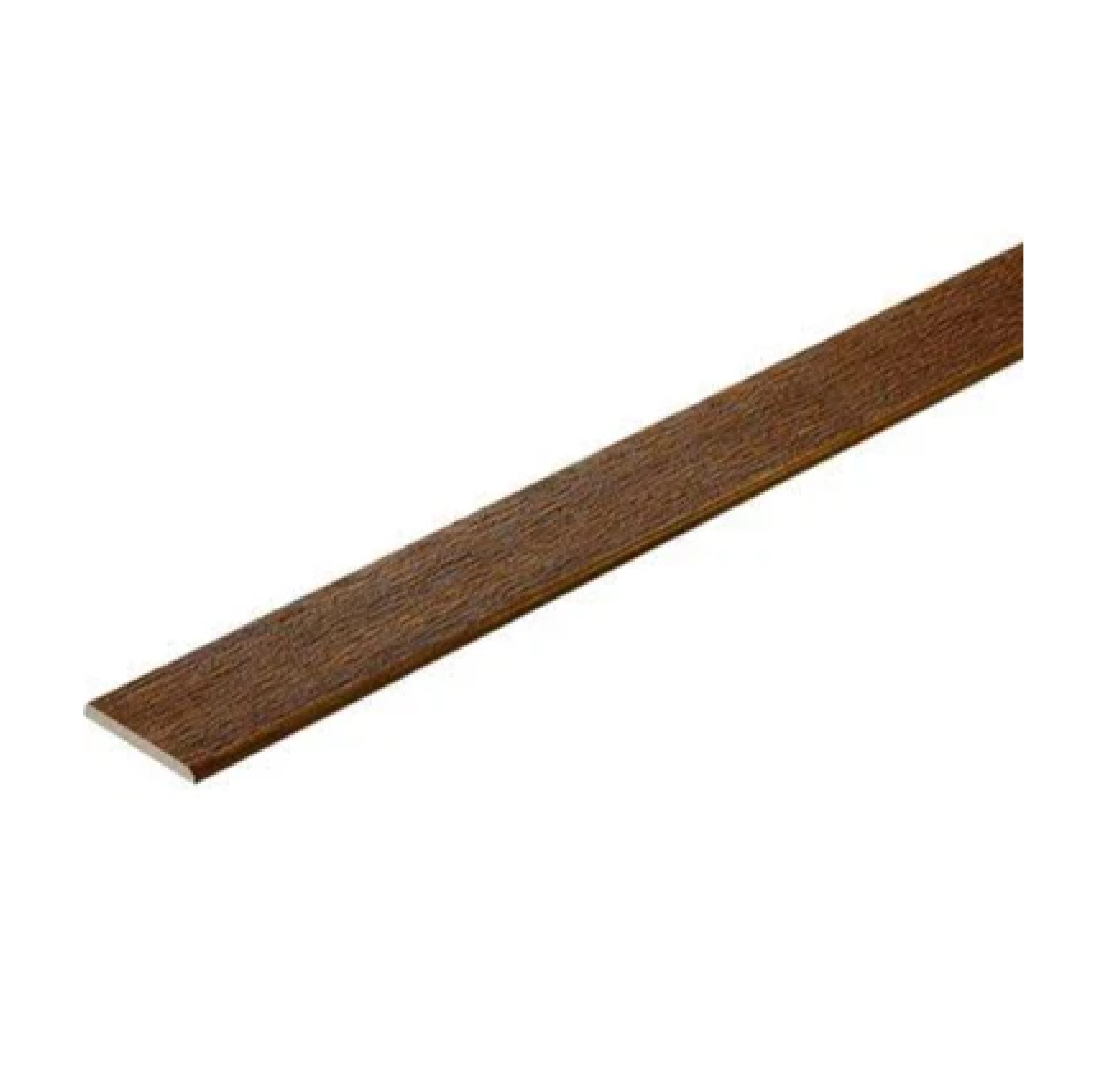 ไม้ระแนง เฌอร่า รุ่น ชายน์ไลท์ ขอบวี ลายเสี้ยน ขนาด 7.5 x 300 x 0.8 ซม. สีสักทองดำ