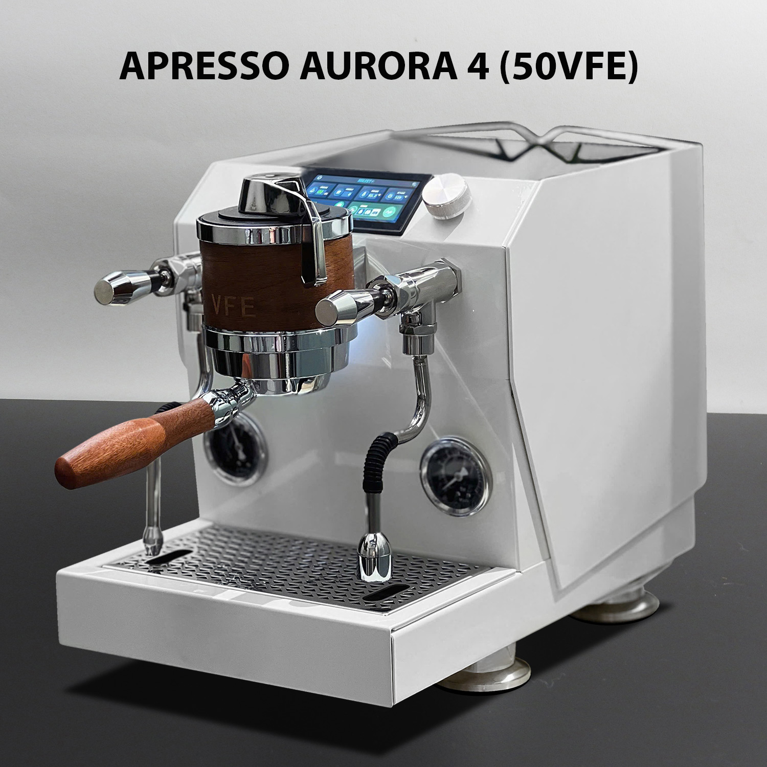 APRESSO AURORA 4 เครื่องชงเอสเปรสโซ 50VFE ปรับน้ำได้|พร้อมหน้าจอ LCD