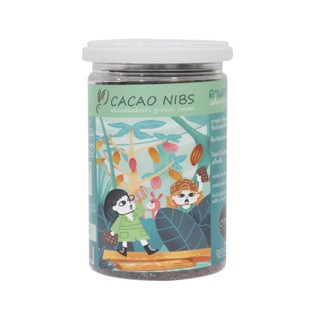 คาเคานิบส์ คีโต เจ ช็อกชิพไร้น้ำตาล (เมล็ดโกโกกระเทาะเปลือก)ทำจากเมล็ดโกโก้จันทบุรี ตรา บีนทูบาร์ CACAO NIBS