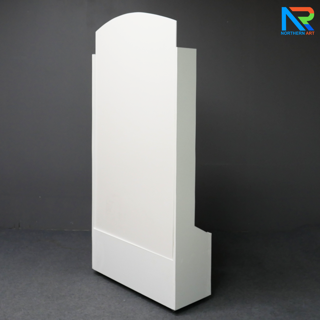 เช่าเกมส์หย่อนเหรียญตั้งพื้น มีล้อ ขนาด (W)80 X (D)30 X (H)150 cm. วัสดุไม้MDFปิดผิวเมลามีน และแผ่นอะคริลิคใส พร้อมเหรียญอะคริลิค 12 อัน