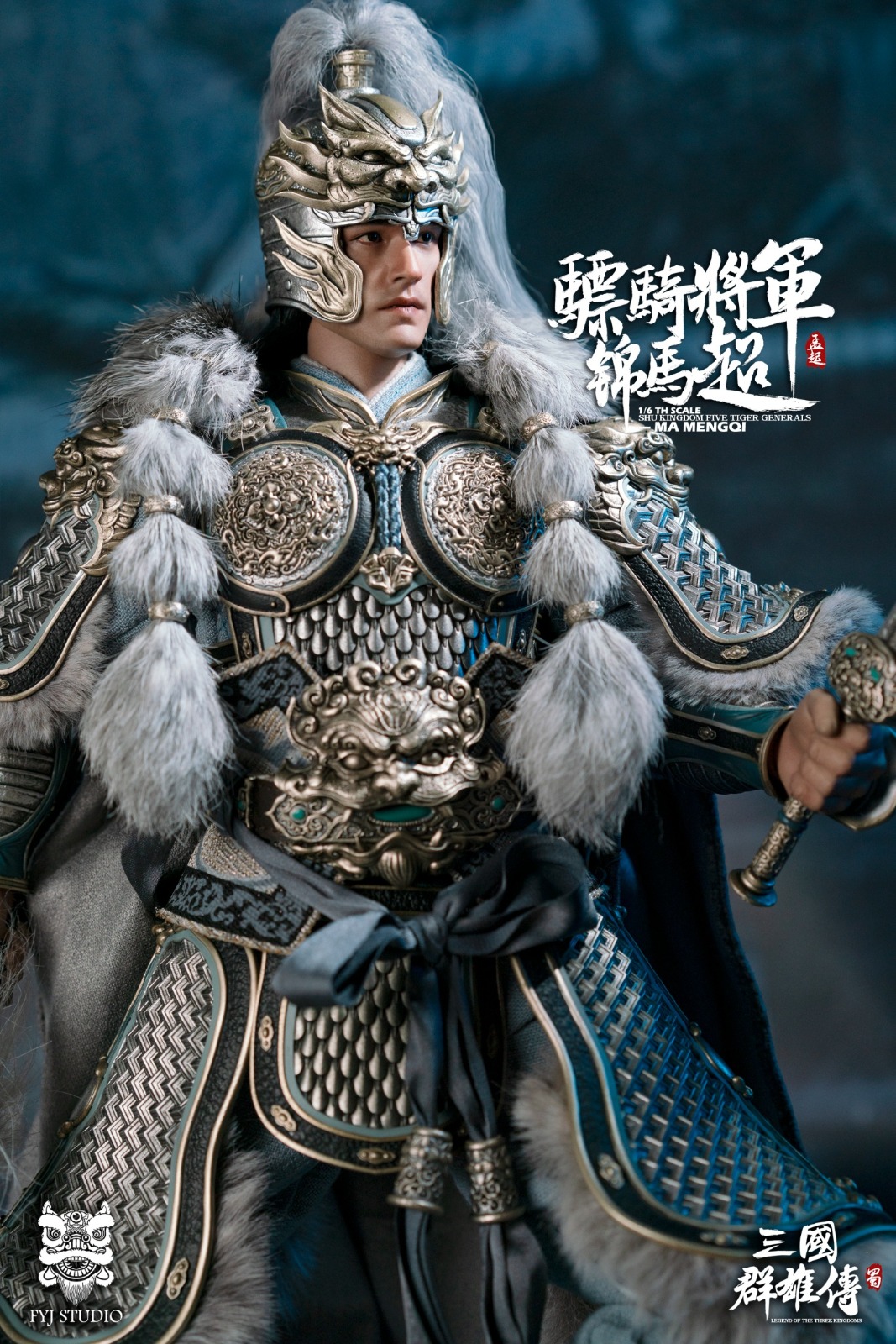 FYJ-STUDIO FYJ 001A 1/6 THREE KINGDOMS SERIES: SHU KINGDOM FIVE TIGER GENERALS - MA MENGQI