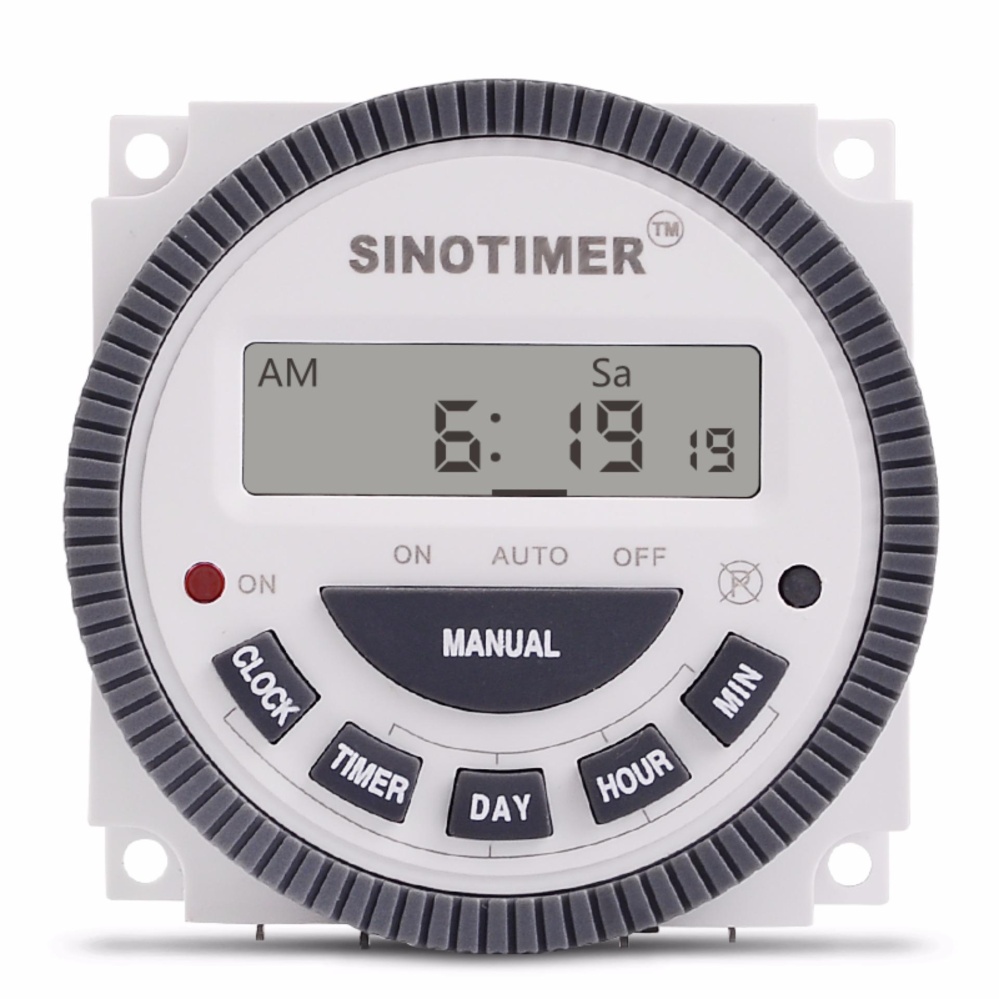 เครื่องตั้งเวลาควบคุมไฟฟ้า รายวัน รายสัปดาห์