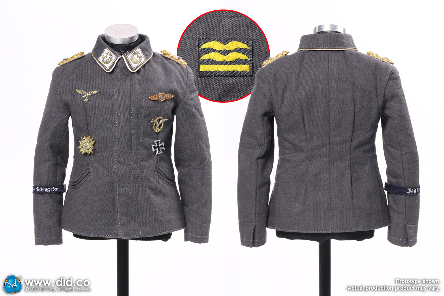 DID D80165 1/6 WWII German Luftwaffe Ace Pilot - Adolf Galland