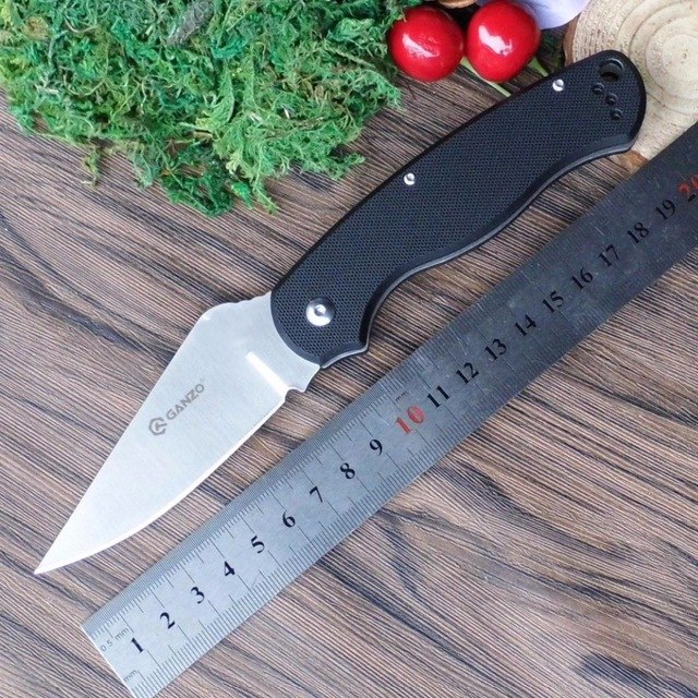 มีด Ganzo รุ่น G729-BK Folding Knife Handle G10.