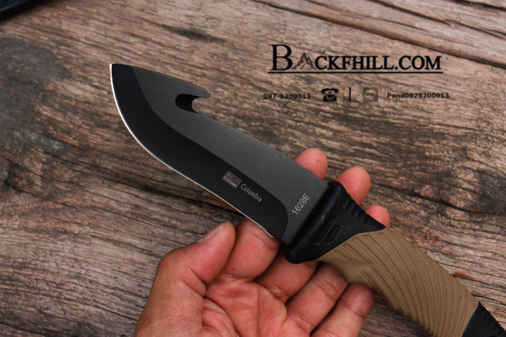 มีดใบตายลุยน้ำ COLUMBIA รุ่น 1628 E พร้อมซอง KYDEX