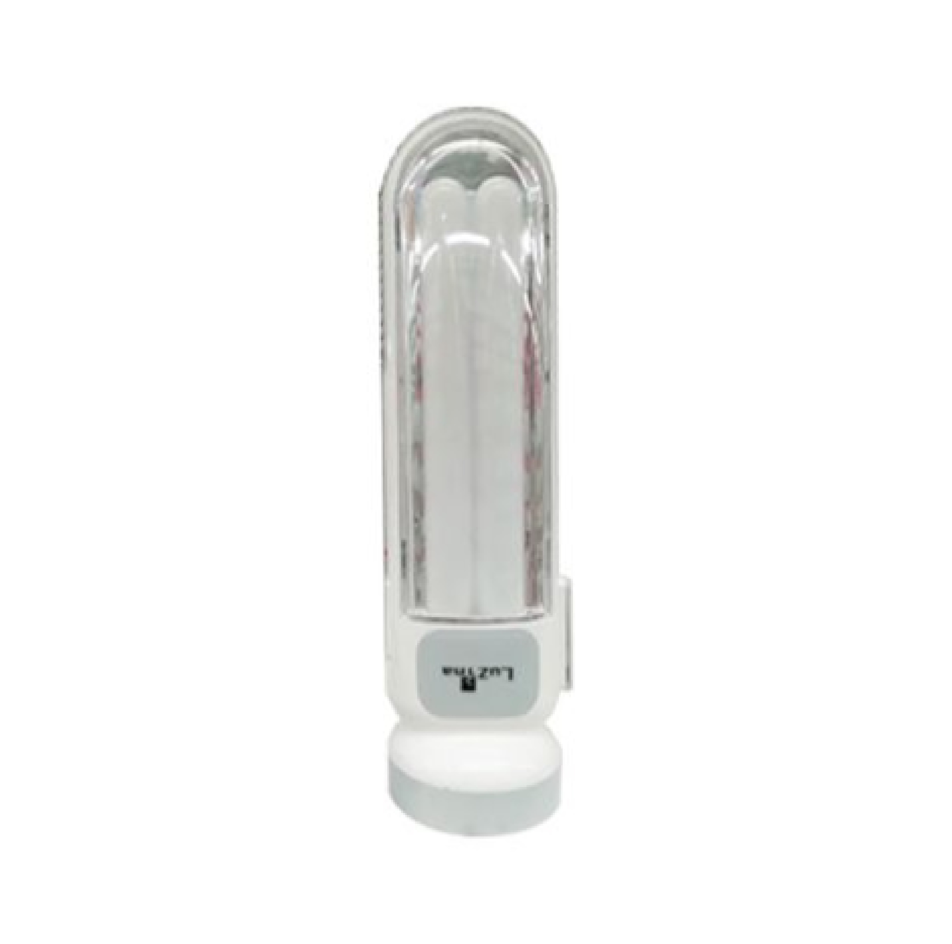 ไฟฉายแบบชาร์จไฟได้ LUZINO รุ่น DP-7102B กำลัง 6 วัตต์ สีขาว