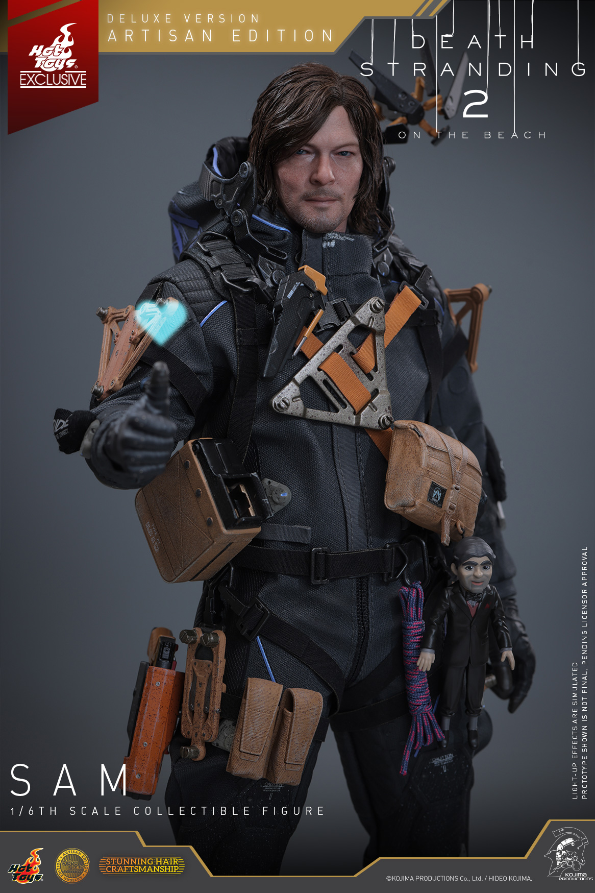 Hot Toys VGM77AE Death Stranding 2: On the Beach - Sam (Artisan Edition Deluxe Version) [Hot Toys Exclusive]