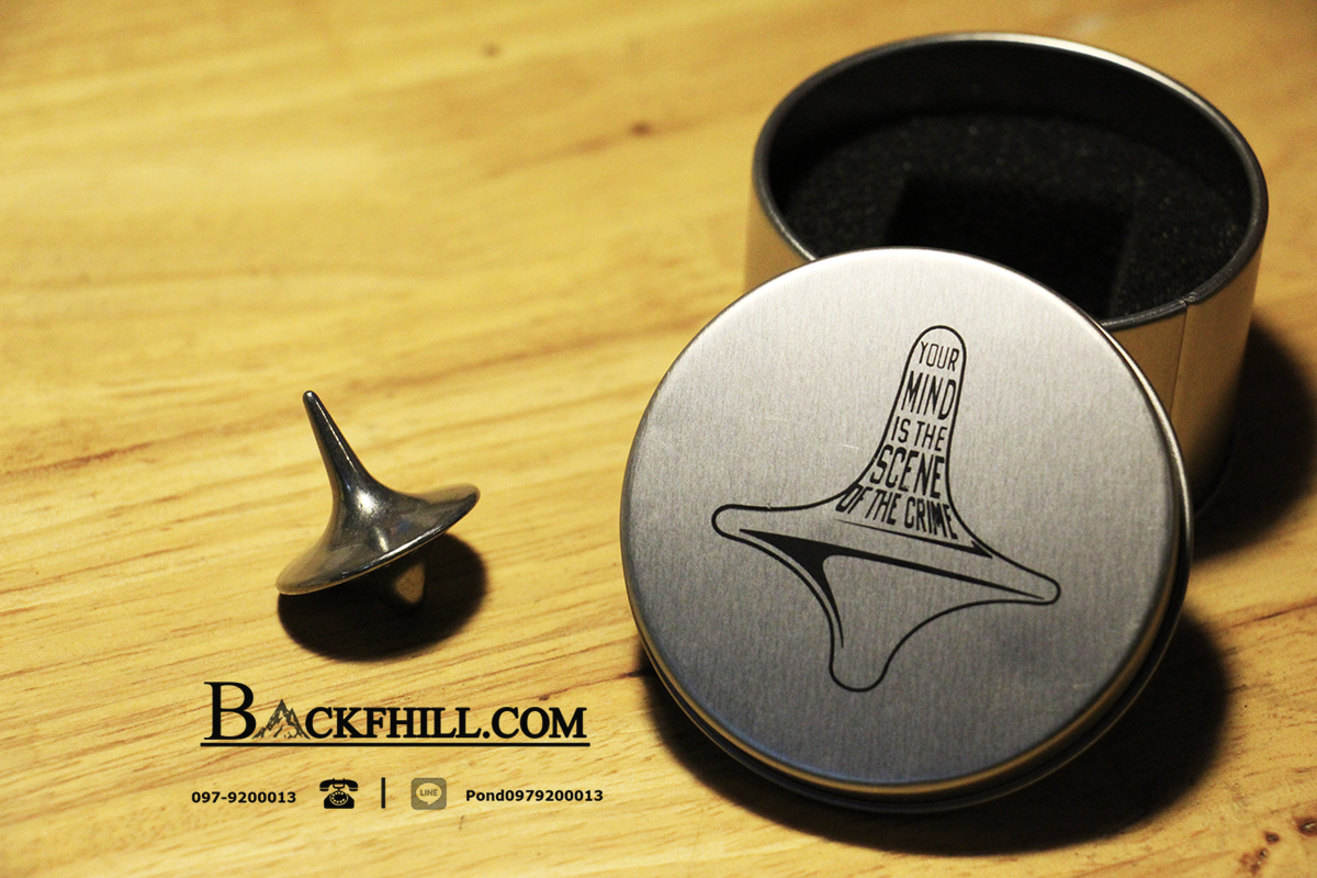 TOTEM ลูกข่างเหล็ก INCEPTION พร้อมกล่องอะลูมิเนียม