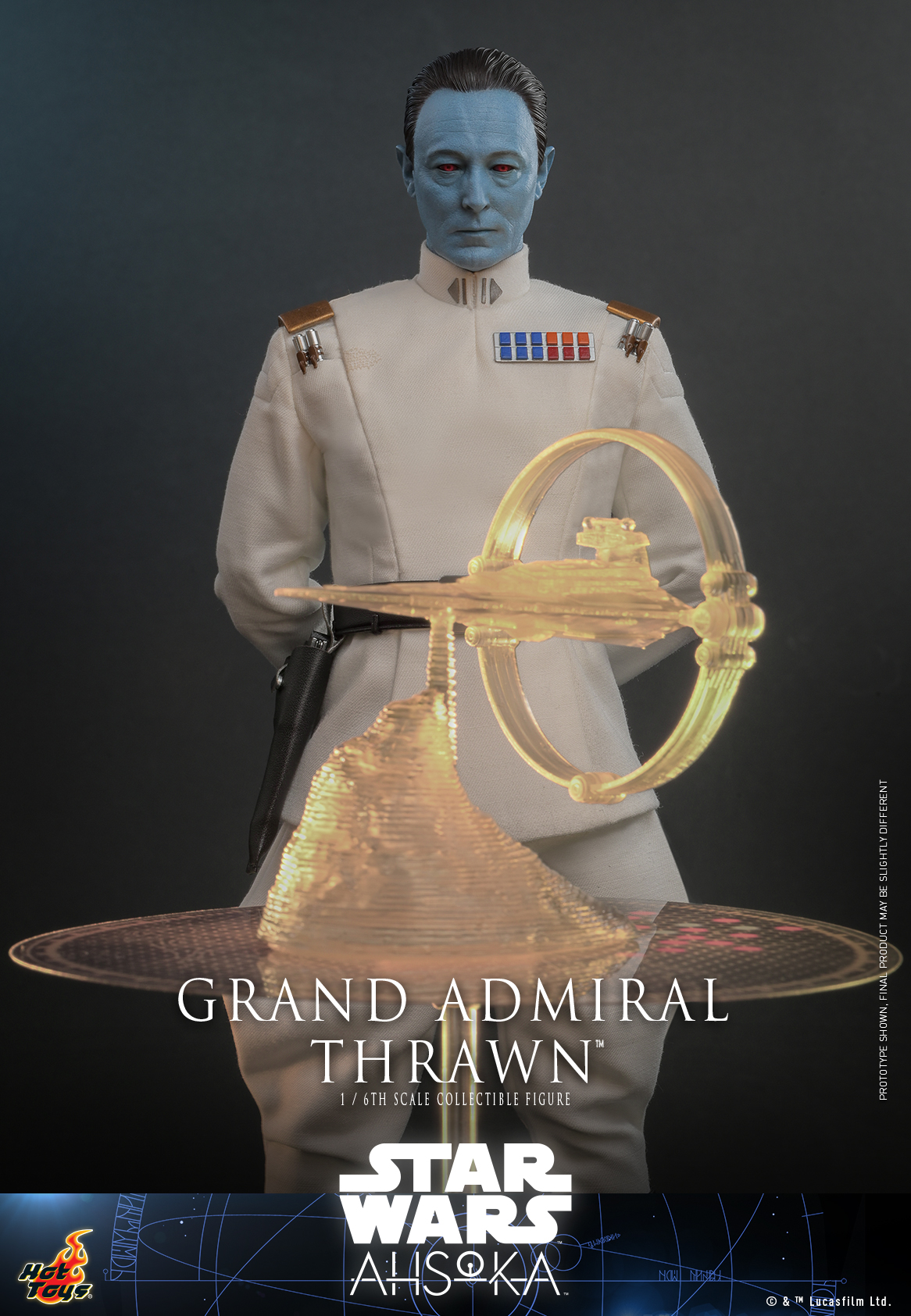 Hot Toys TMS116 1/6 Star Wars: Ahsoka - Grand Admiral Thrawn
