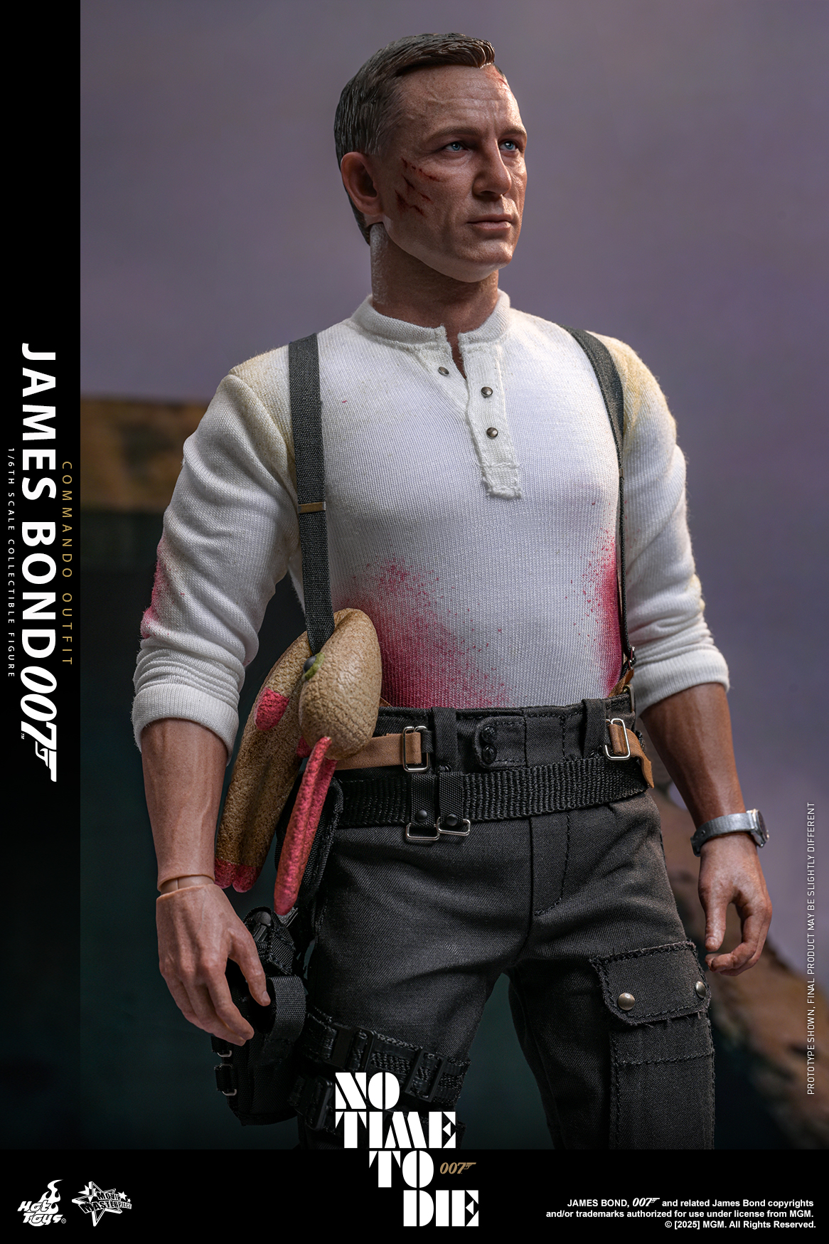 25/08/2568 Hot Toys MMS804 No Time To Die - James Bond (Commando Outfit)