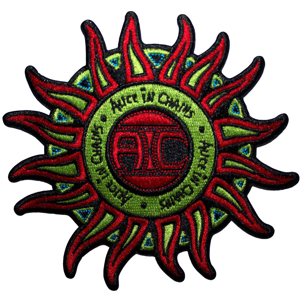 🎸 PREORDER อาร์มวง ALICE IN CHAINS PATCH (STANDARD) ลิขสิทธิ์แท้ | รวมลายสุดคลาสสิกจาก UK 🇬🇧