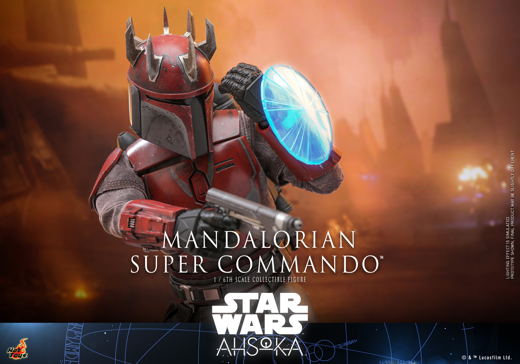 Hot Toys TMS127 1/6 Star Wars: Ahsoka™ - Mandalorian Super Commando™