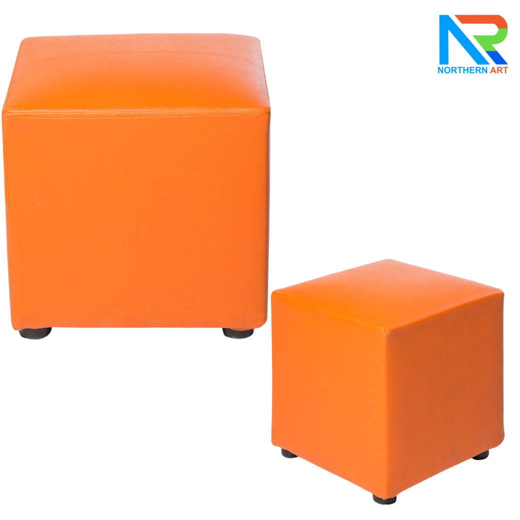 เช่าเก้าอี้สตูล เบาะหนัง ทรงลูกเต๋า พร้อมจุกรองฐาน มีสี ดำ,ขาว,ชมพู,ม่วง,เขียวเข้ม,เขียวอ่อน,ฟ้า,น้ำเงิน,แดง,เหลือง,น้ำตาล,ส้ม