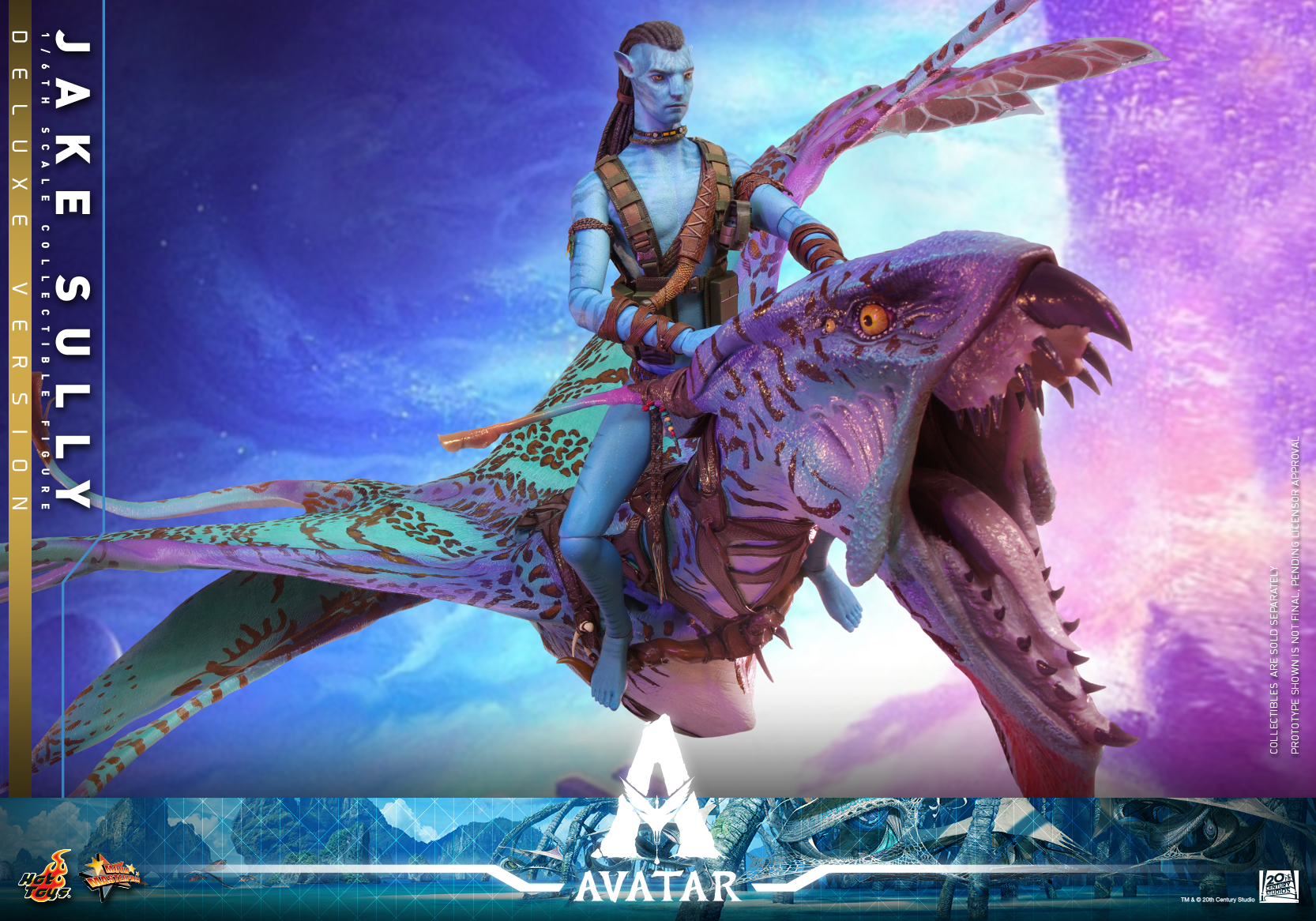 Hot Toys MMS684 1/6 Avatar: The Way of Water - Jake Sully (Deluxe Version)