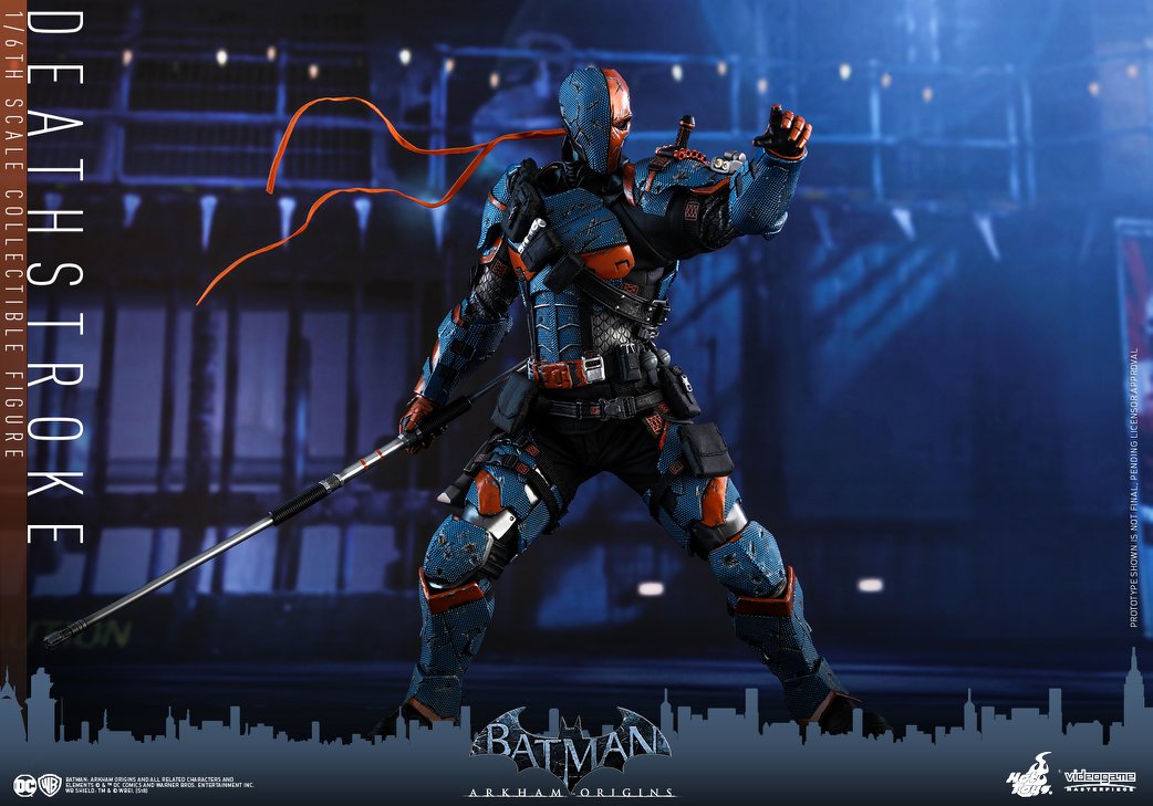Hot Toys VGM30 BATMAN ARKHAM ORIGINS - DEATHSTROKE