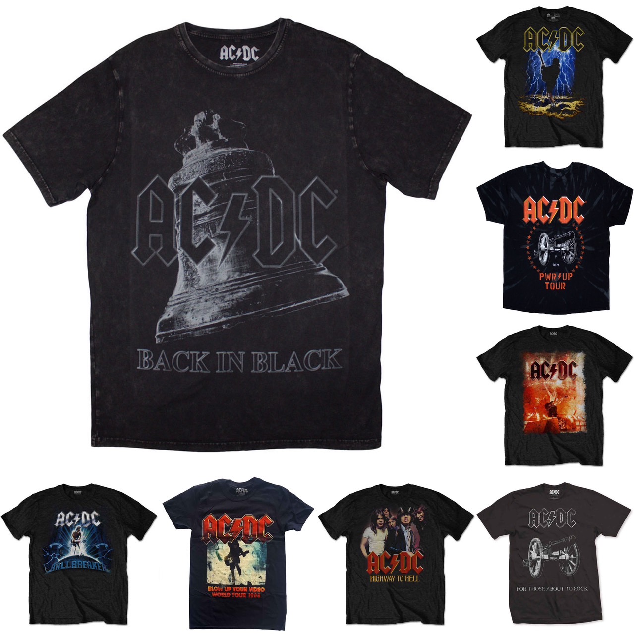 [PREORDER] เสื้อวง AC/DC T-SHIRT ลิขสิทธิ์แท้ UK รวมลายสุดฮิต