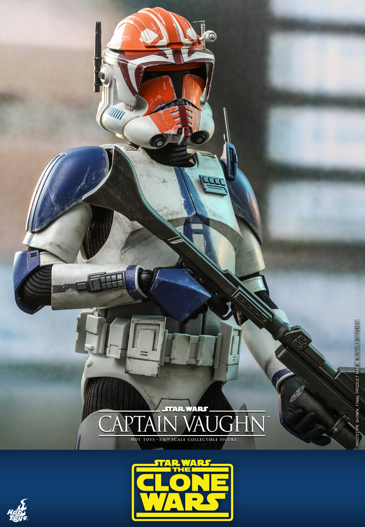 Hot Toys TMS065 1/6 Star Wars: The Clone Wars™ - Captain Vaughn™