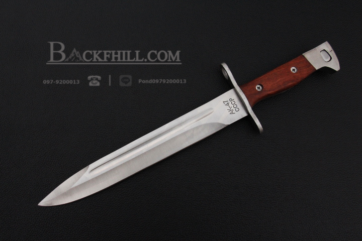 มีดดาบติดปลายกระบอกลำกล้อง AK-47 ขนาด 13 นิ้ว