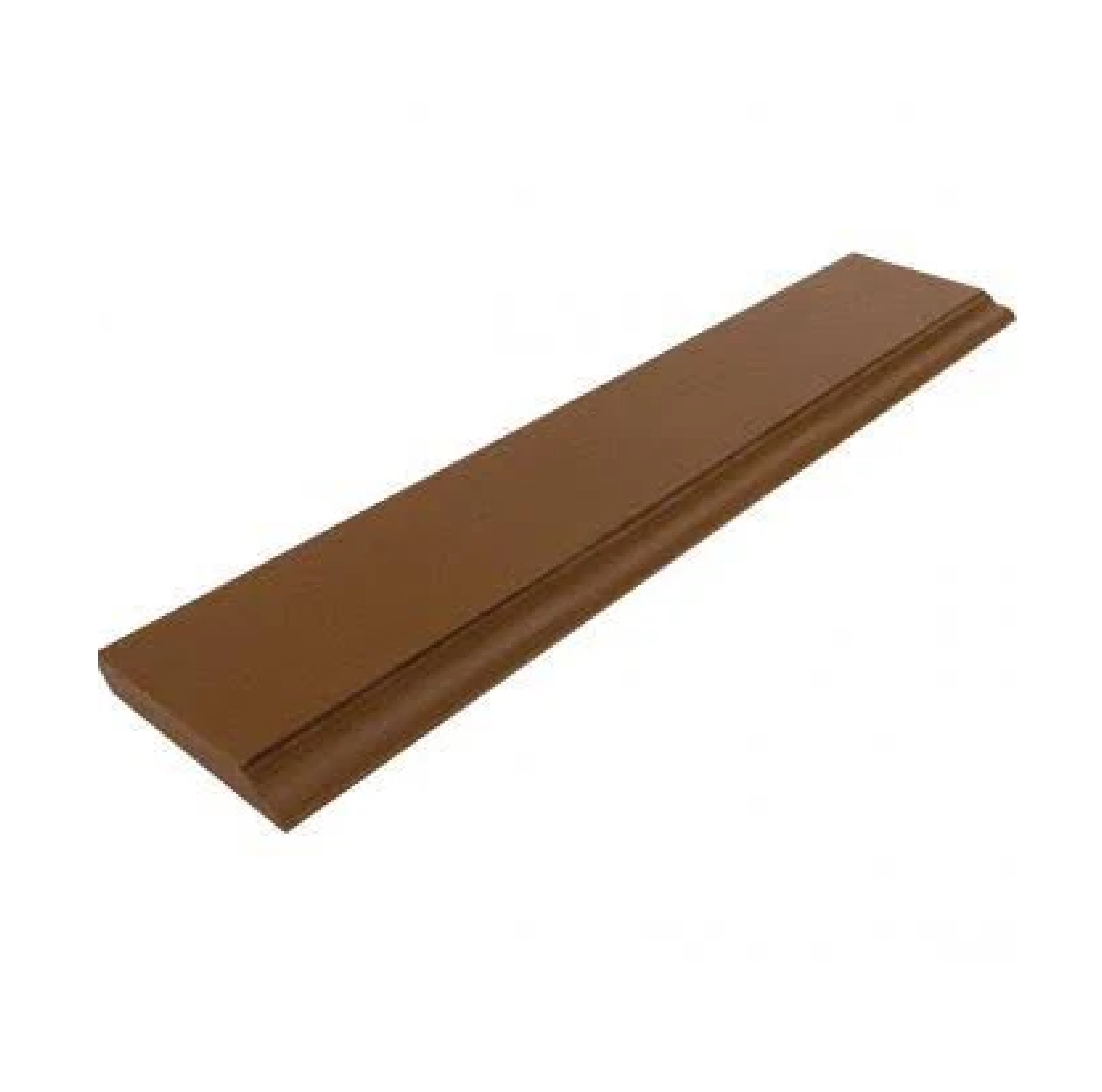 ไม้บัวพื้น 4 นิ้ว 14 มม. CONWOOD รุ่น หลุยส์ ลายเสี้ยน ขนาด 10 x 305 x 1.4 ซม. สีสัก