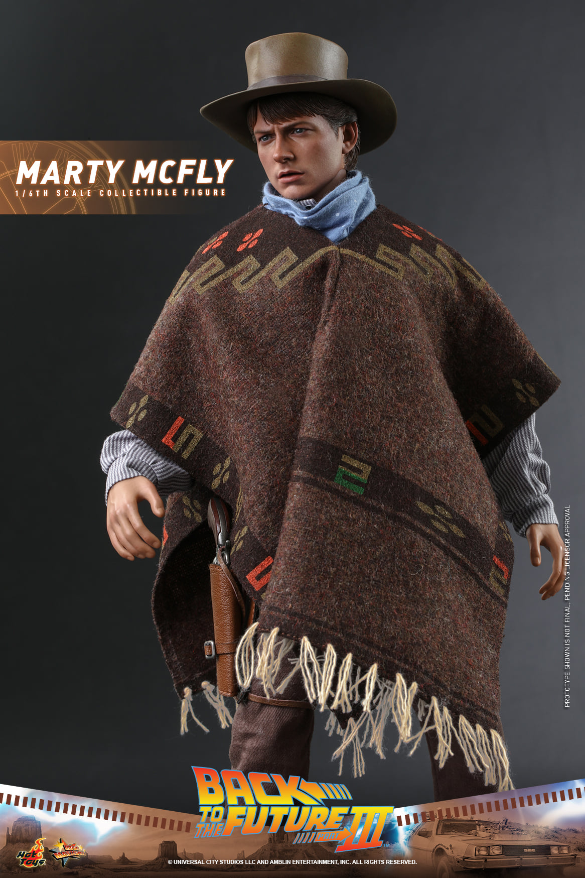 Hot Toys MMS616 1/6 Back to the Future Part III - Marty McFly
