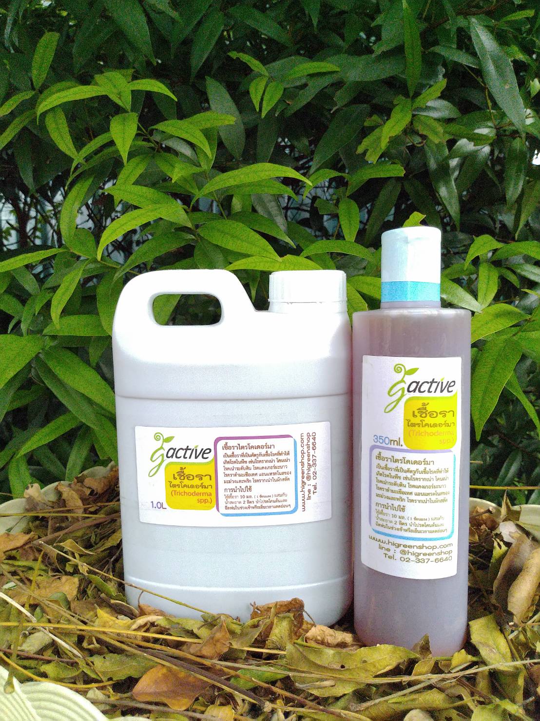 น้ำหมักจุลินทรีย์เชื้อราไตรโคเดอร์มา ขนาด 1000 มล.