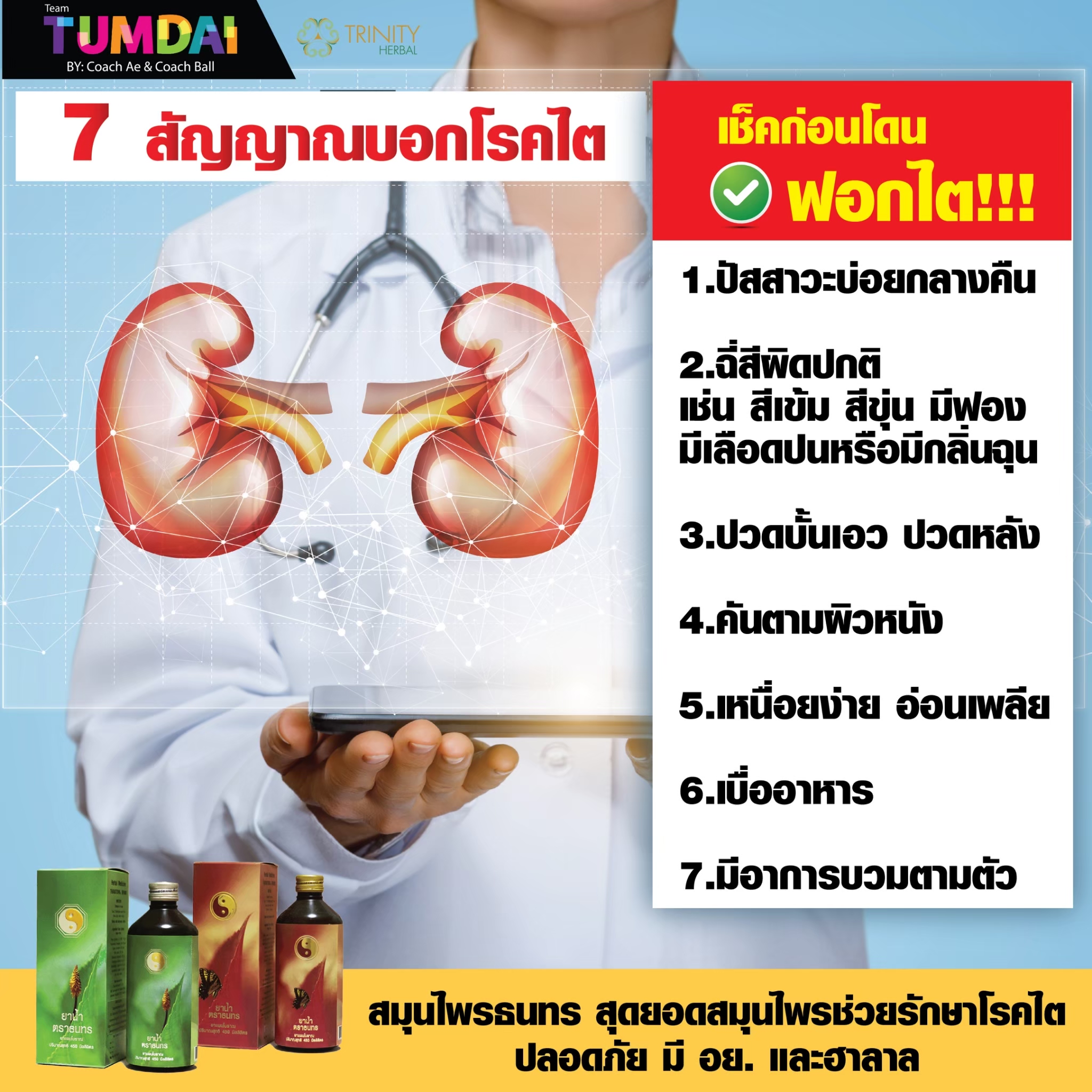 อาการโรคไต
