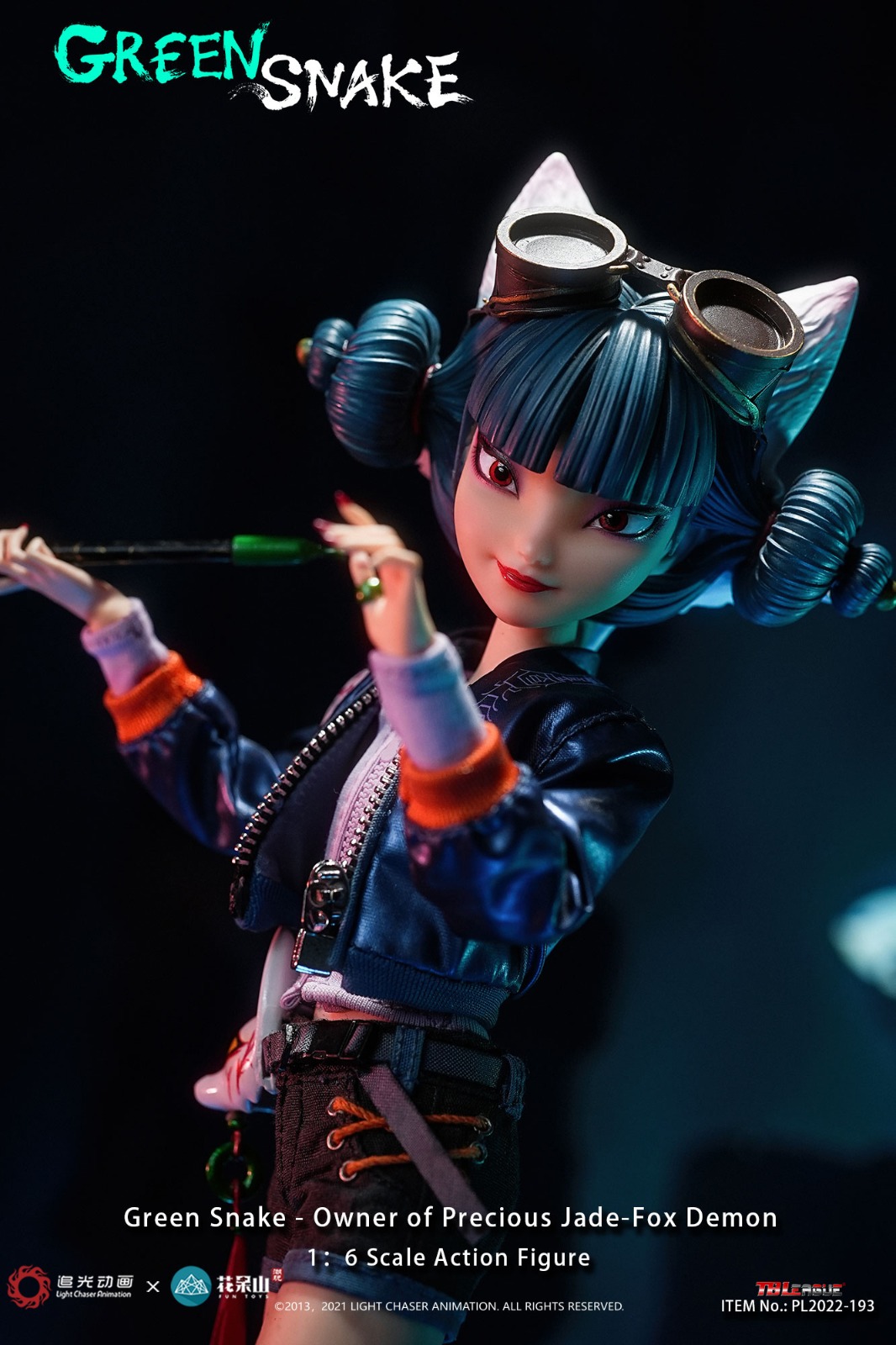 TBLeague PL2022-193 PL2022-194 1/6 Green & White Snake - Owner of Precious Jade-Fox Demon