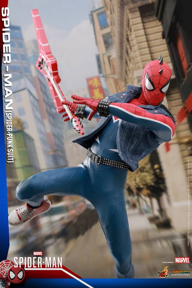 Hot Toys VGM32 MARVEL'S SPIDER-MAN - SPIDER-MAN (SPIDER-PUNK SUIT)