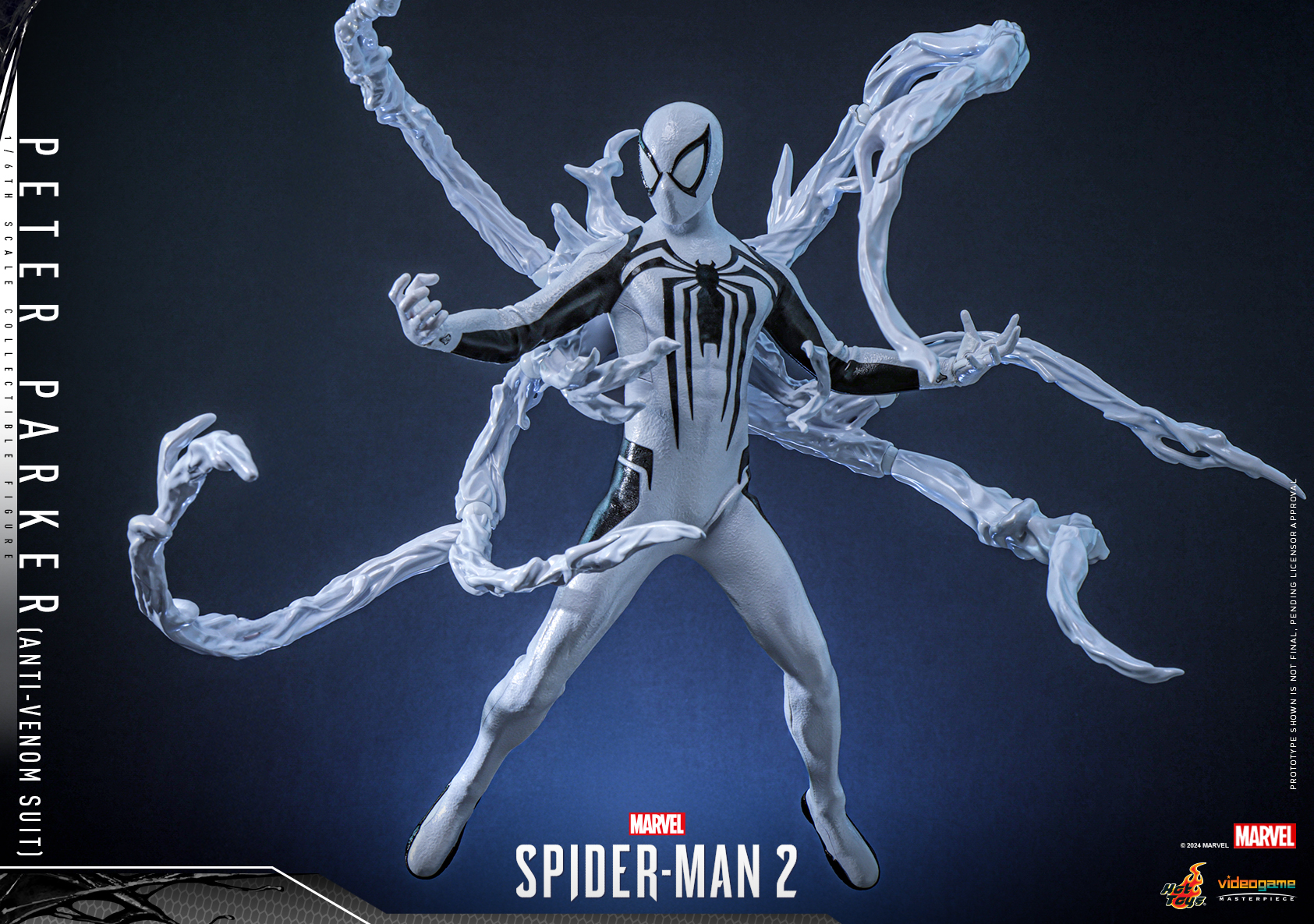 Hot Toys VGM69 Marvel's Spider-Man 2 - Peter Parker (Anti-Venom Suit)