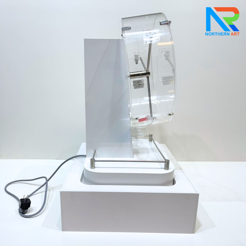 เช่าเกมส์หมุนบอลไฟฟ้า ตั้งโต๊ะ ขนาด (W)51 X (L)44.5 X (H)73 cm. หมุนได้ 360 องศา (ไม่รวมลูกบอล)