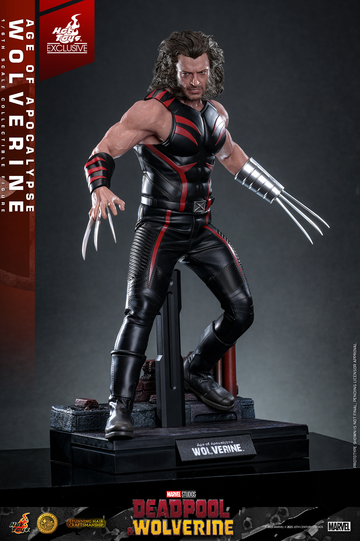 Hot Toys MMS819AE Deadpool & Wolverine - Age of Apocalypse Wolverine (Artisan Edition) [Hot Toys Exclusive]
