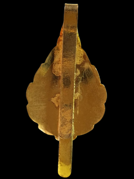 C378 แหนบพัดยศ หลวงพ่อฤาษีลิงดำ วัดท่าซุง จ.อุทัยธานี