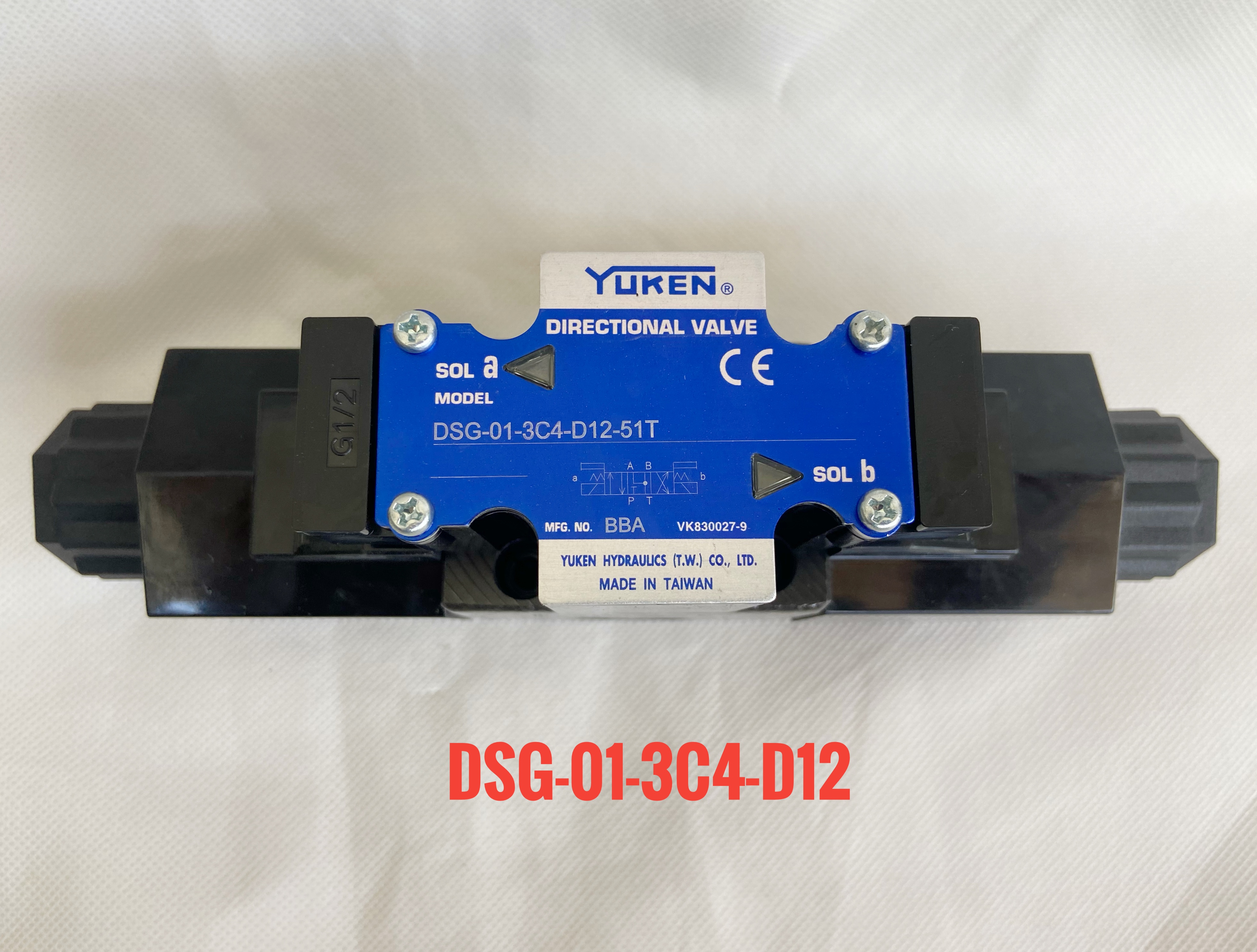 Solenoid Valve DSG-01-3C4-D12 /DC12V