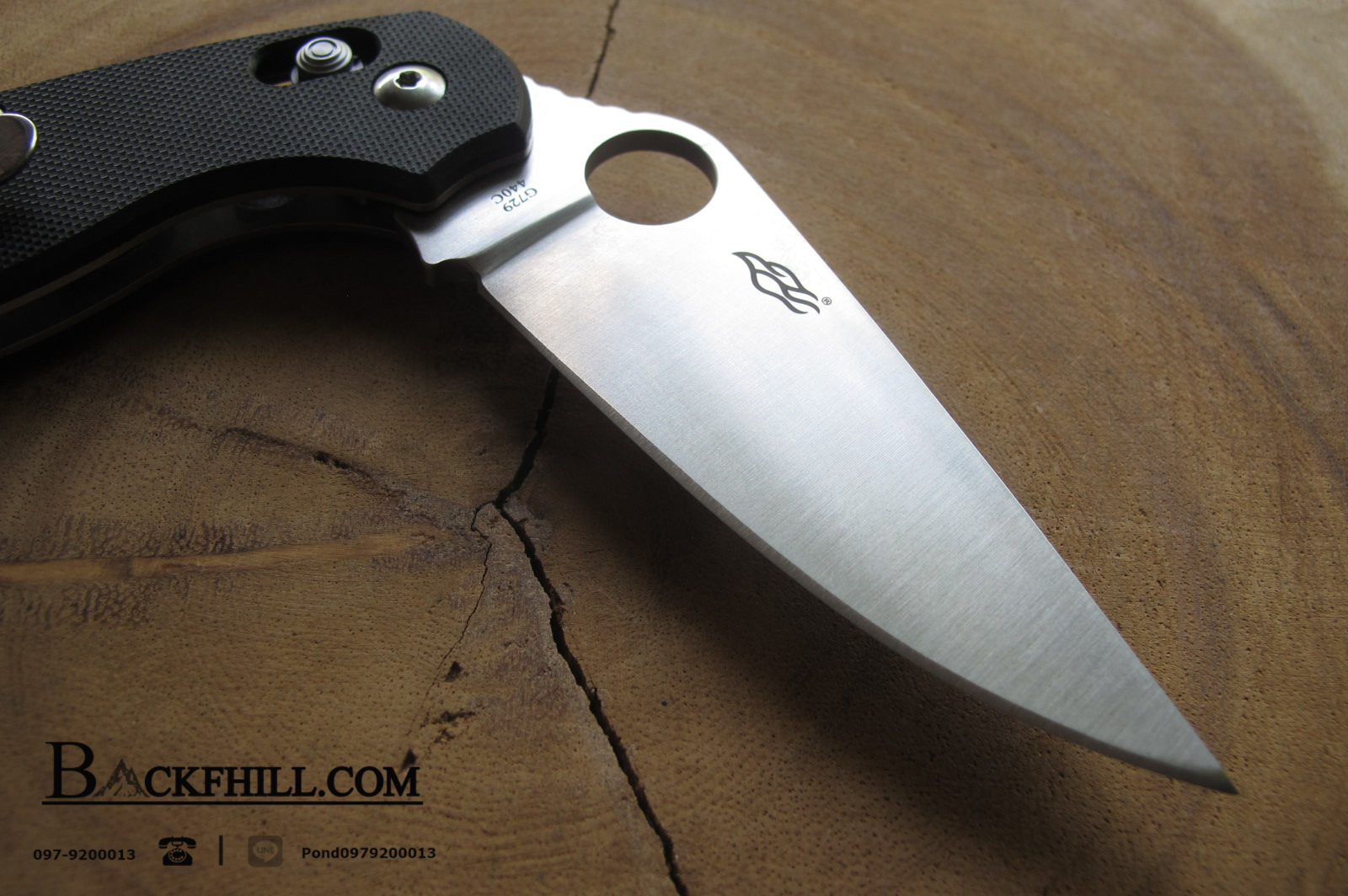 มีด Ganzo รุ่น G729-BK Folding Knife Handle G10.