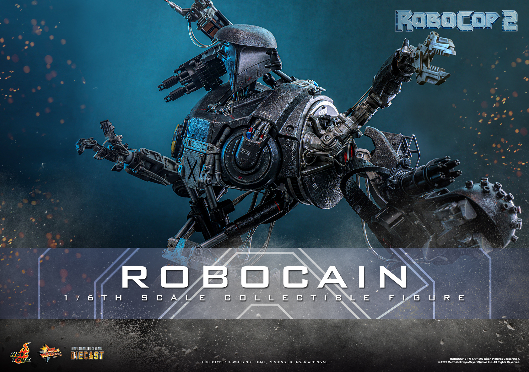 25/08/2568 Hot Toys MMS828D75 RoboCop 2 - RoboCain