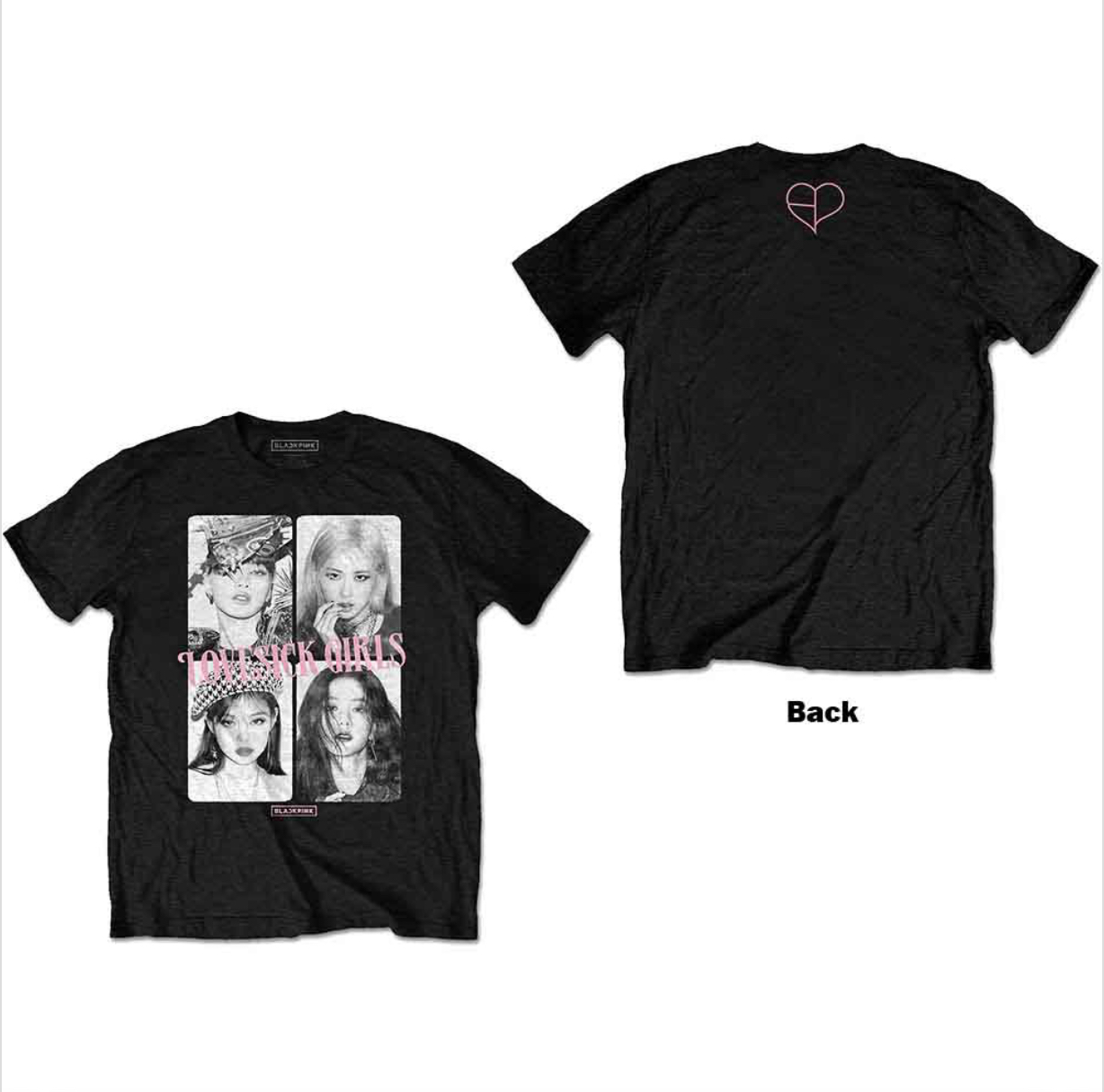 [PREORDER] เสื้อวง BLACKPINK T-SHIRT ลิขสิทธิ์ของแท้ UK รวมลายสุดฮิต