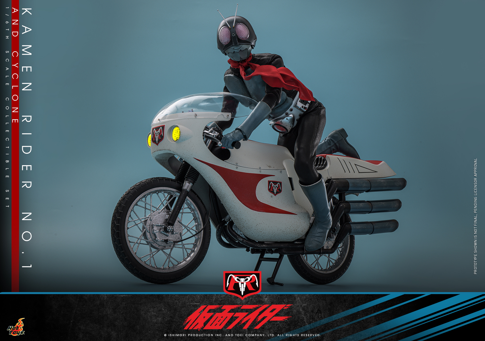 Hot Toys TMS148 Kamen Rider - Kamen Rider No. 1 and Cyclone