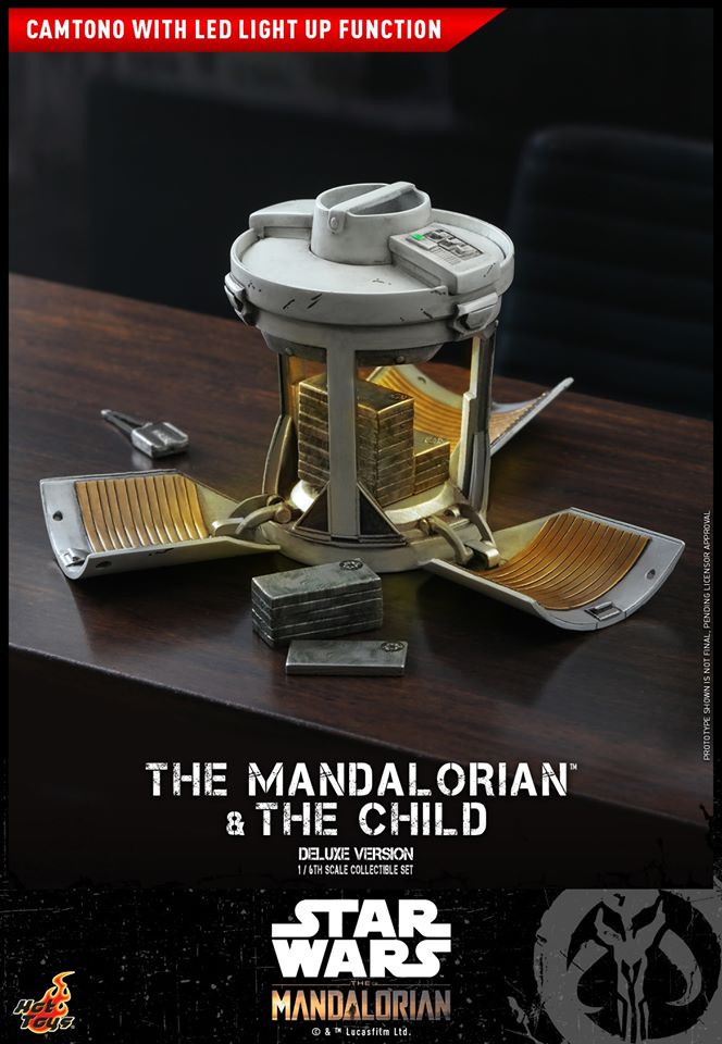 Hot Toys TMS015 The Mandalorian 1/6 The Mandalorian and The Child (Deluxe Version)