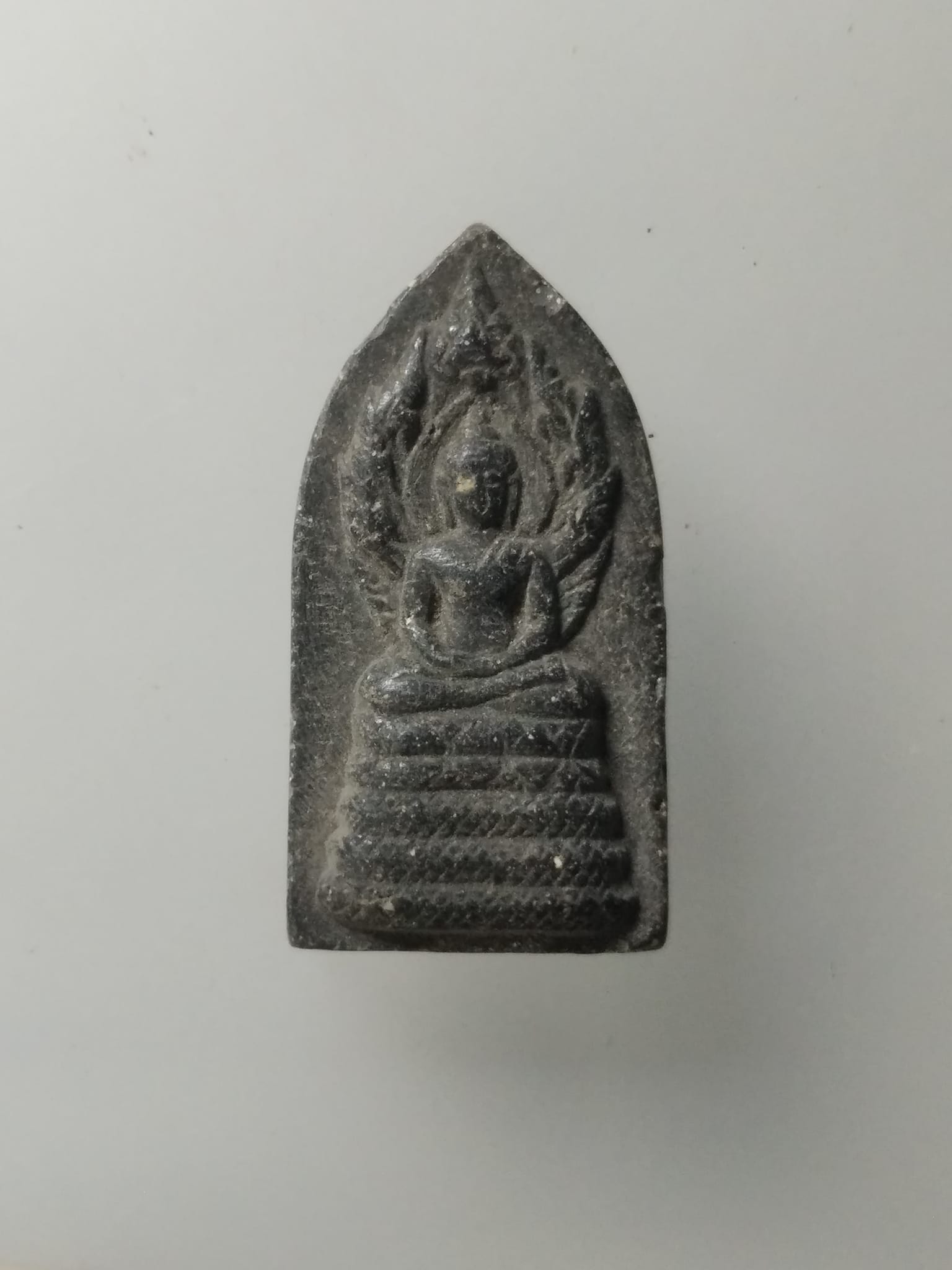 G999 พระนาคปรกเนื้อผงใบลาน มูนิธิธุดงค์